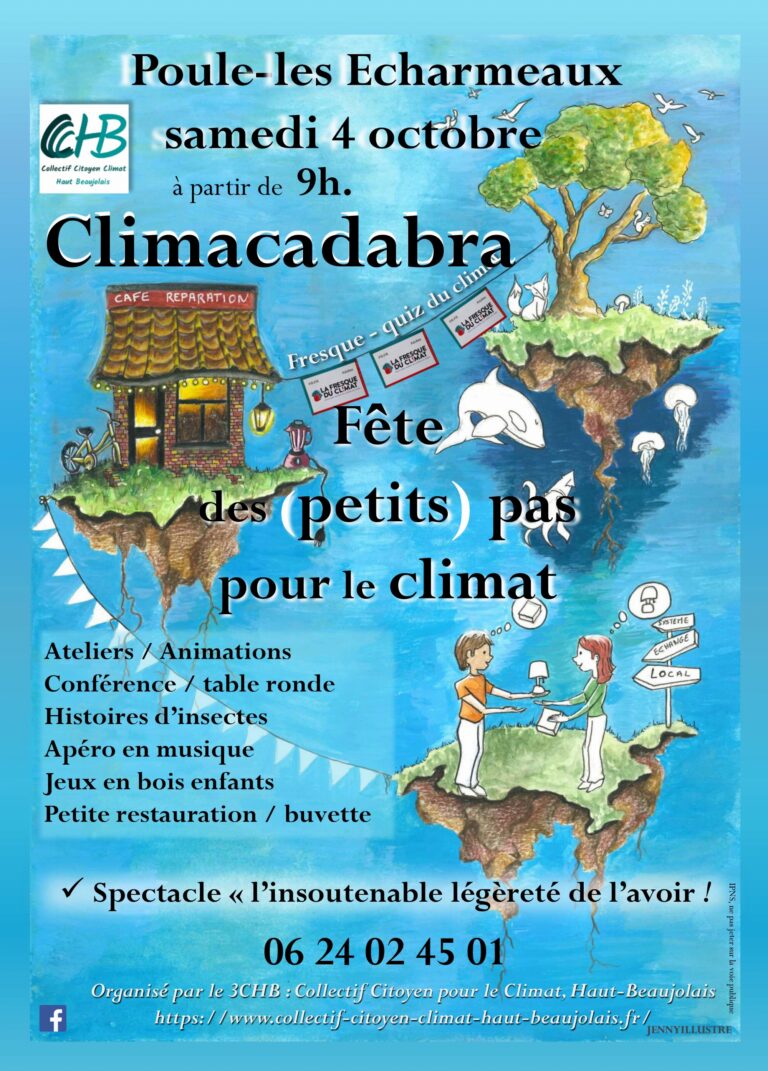 Climacadabra, la fête des petits pas pour le climat